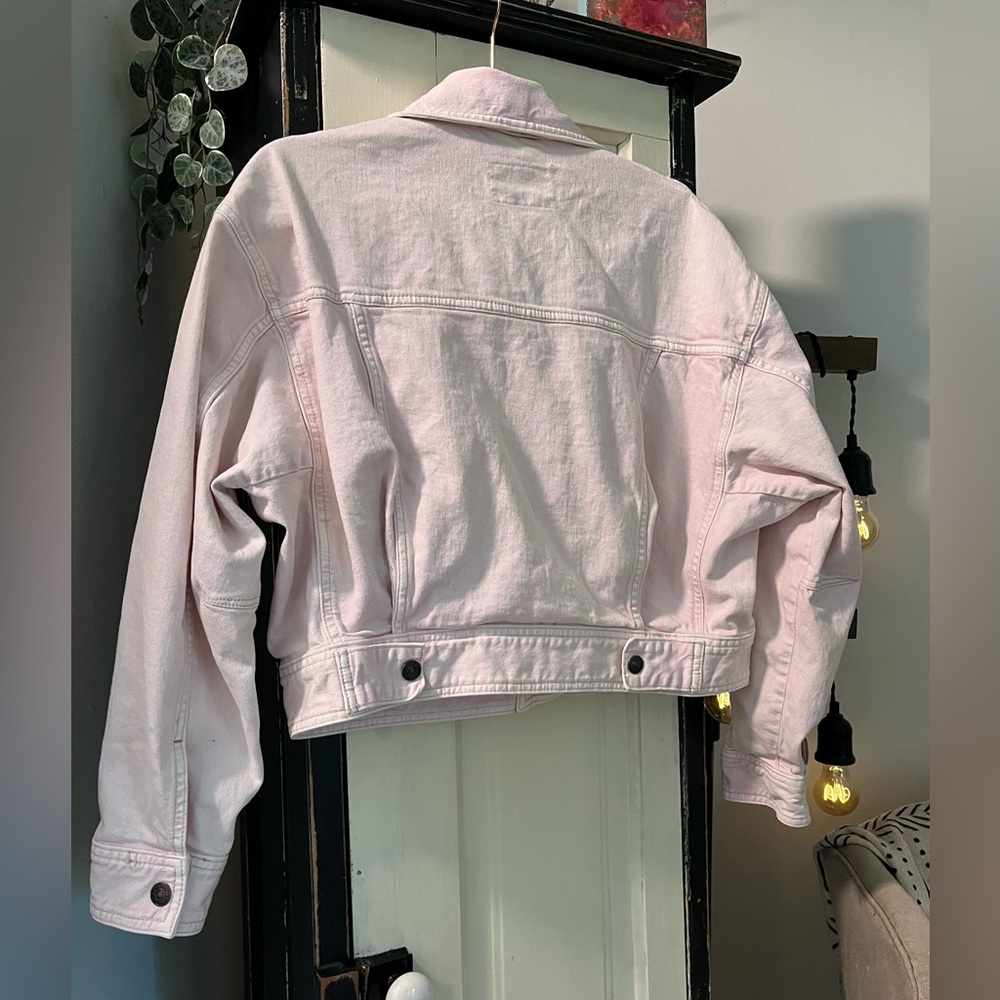 We The Free Free People Cropped Jean Jacket - Picture 2 of 2